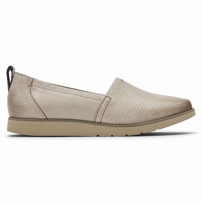 Rockport Cobb Hill Laci Mokassins Damen Beige EVZ-023416